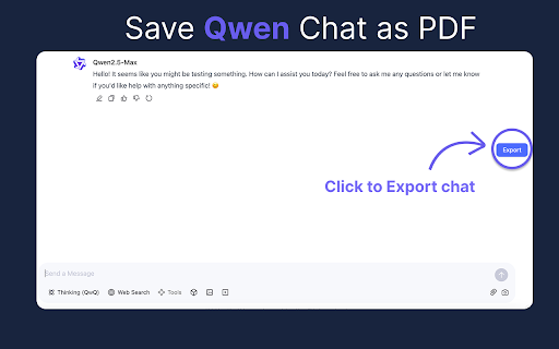 Qwen to PDF screenshot