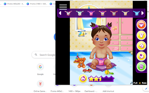 Babysitter Daycare Mania Game screenshot