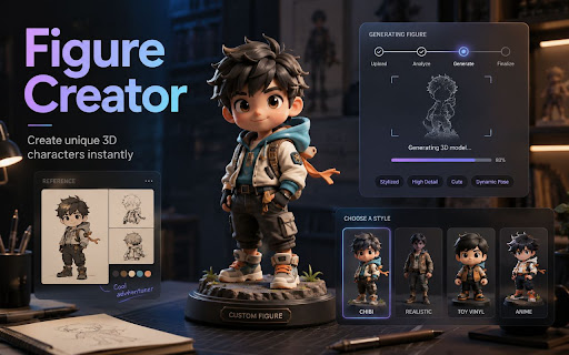 Figure Creator - AI Collectible Figure Generator screenshot