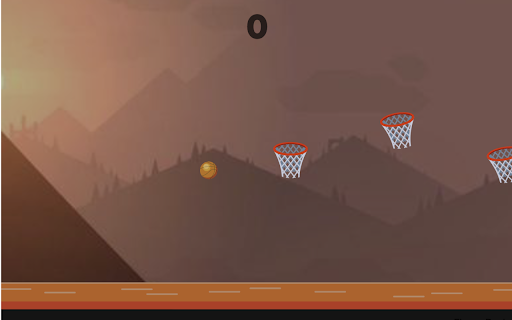 Flappy Basketball Unblocked Game screenshot