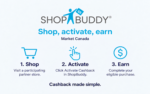 ShopBuddy for Canada: Cash Back & Coupons screenshot