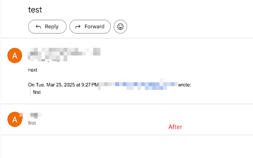 Gmail Reverse Conversation Pro screenshot