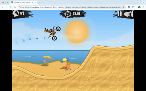 Moto X3M Bike Race Game in Browser - Free & Offline available screenshot