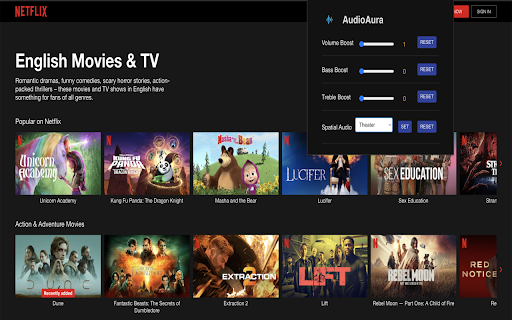 AudioAura screenshot