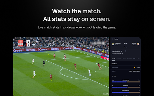 Goal90 - Live football scores & stats screenshot