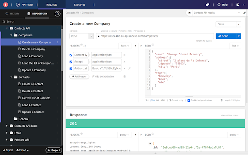 Talend API Tester - Free Edition screenshot