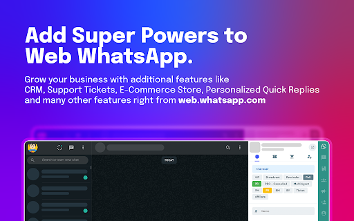 Vepaar - CRM for WhatsApp screenshot