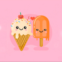 Cute Kawaii Ice Cream Live Wallpaper icon