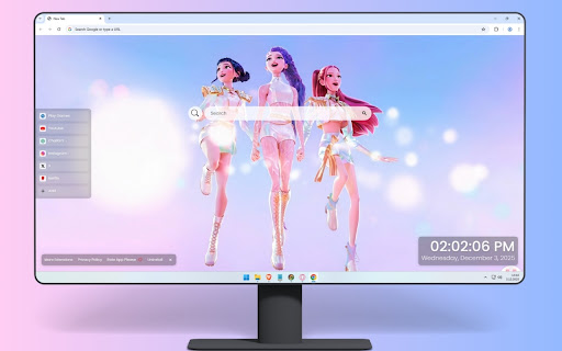 KPop Demon Hunters Huntrix Live Wallpaper screenshot