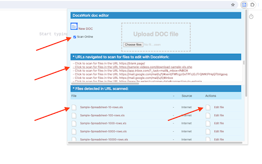 DocsWork Editor for documents DOC & DOCX screenshot