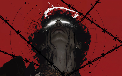 Crimson Blind Faith Live Wallpaper screenshot