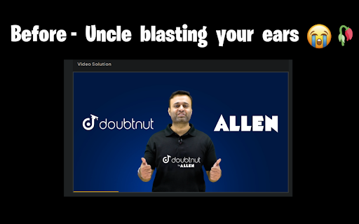 Doubtnut Uncle Mute screenshot