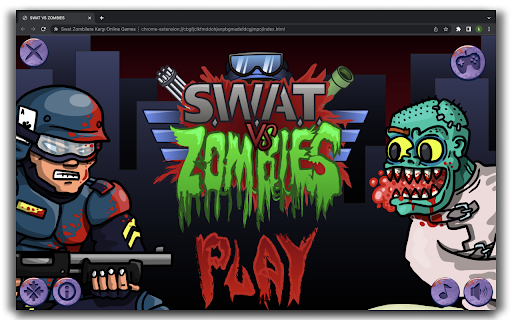 Swat vs Zombies - HTML5 Game screenshot