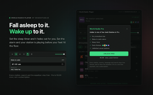 World Radio Player - Live Stations & Music screenshot
