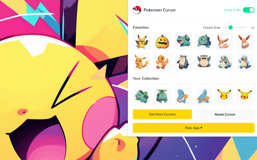 Pokemon Cursor ★ Custom Cursor for Chrome™ screenshot