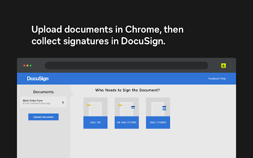 Docusign eSignature for Chrome screenshot