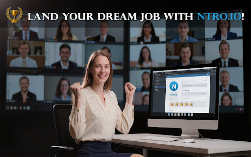 Ntro.io: Free Job Interview Copilot for Technical & Behavioral Interviews screenshot