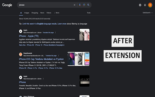 Search Ad-Free screenshot