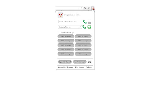 MagnetVoice Cloud Extension screenshot