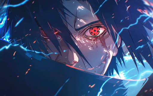 Itachi Sharingan Lightning Live Wallpaper screenshot