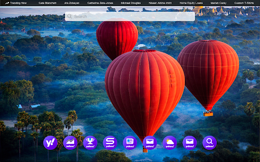 New Tab by Yahoo screenshot