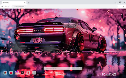 Dodge Challenger SRT Demon Live Wallpaper screenshot
