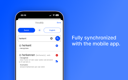 Vocably: Translate and Learn with Flashcards screenshot