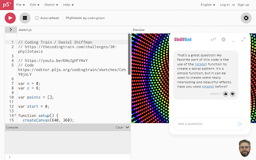 ShiffBot screenshot