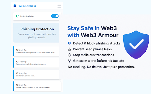 Web3 Armour screenshot