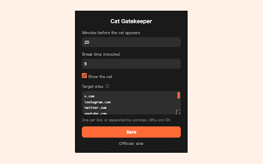 Cat Gatekeeper screenshot