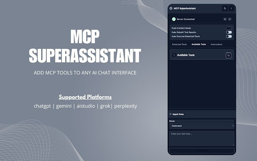 MCP SuperAssistant screenshot
