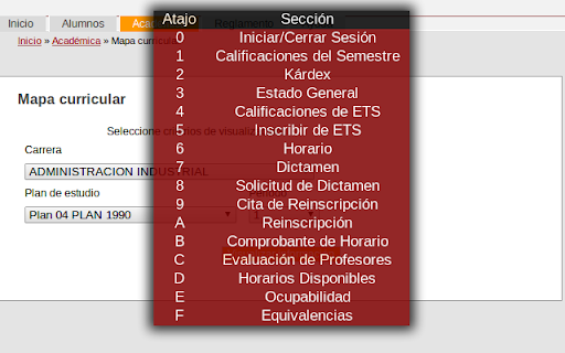 MODS SAES screenshot
