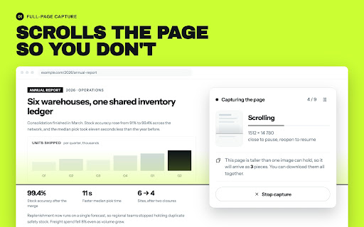 FullPage Capture - Full Page Screenshot screenshot