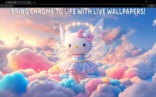 Hello Kitty Live Wallpaper screenshot