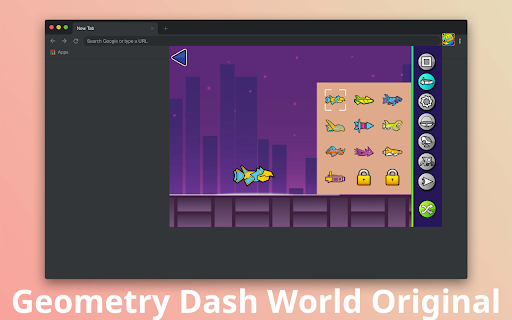 Geometry Dash World Game screenshot