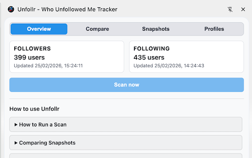 Unfollr - Who Unfollowed Me Tracker screenshot