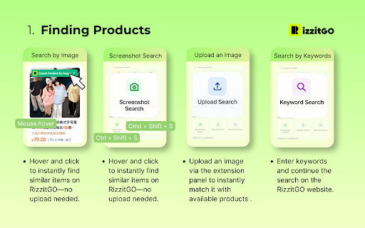 RizzitGO Assistant screenshot