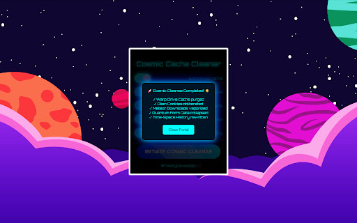 Cosmic Cache Cleaner screenshot