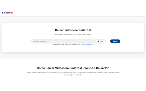 Baixar video do Pinterest screenshot
