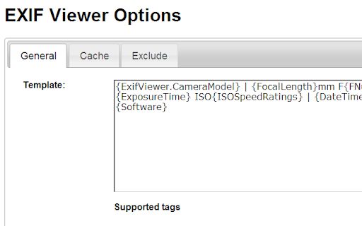 EXIF Viewer Classic screenshot