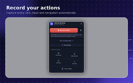 Journey Recorder screenshot