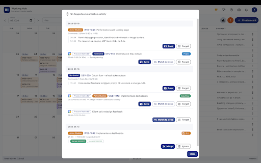 Worklog Hub - Time Tracker for Jira screenshot