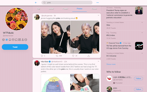 Twitter Lume Reskin screenshot