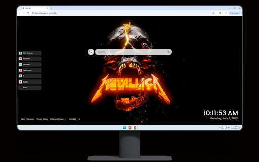 Metallica Live Wallpaper screenshot