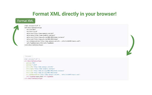 view xml file | XML Formatter screenshot
