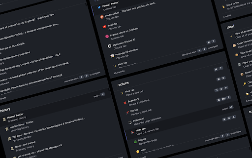 Omni - Bookmark, History, & Tab Manager screenshot