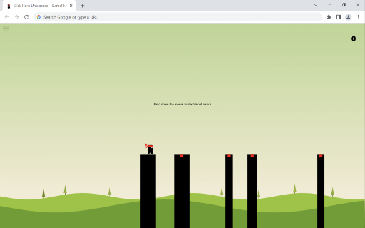Stick Hero Unblocked screenshot