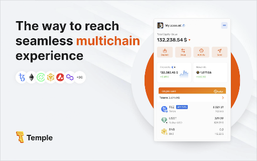 Temple Wallet screenshot