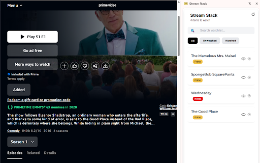 Stream Stack screenshot