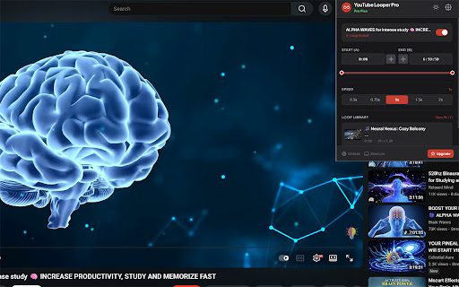 YouTube Looper Pro: Loop & Repeat Video Sections screenshot